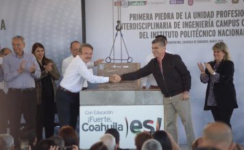 Arranca MARS primera piedra de la Universidad UPIIC del Instituto Politécnico Nacional en Coahuila