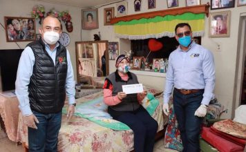 Lleva el DIF Coahuila y DIF San Juan de Sabinas apoyos económicos a sectores vulnerables