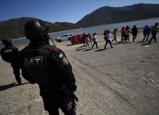 Participa Coahuila en operativo de prospección en la presa de la boca, en Nuevo León