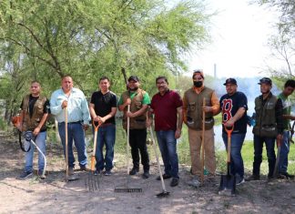 Inicia campaña de limpieza y fumigación en Río Álamos en el marco del día internacional del Paludismo