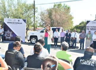 Avanza Múzquiz en materia de seguridad, con la entrega de dos patrullas a la comunidad de Palaú