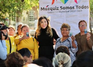 Alcaldesa Tania Flores regresa a barrios y colonias con la entrega de la tarjeta “La Buena”