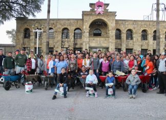 Arranca en Múzquiz la jornada “Limpia tu Cuadra” con acciones de barrido y pintura en el centro de la ciudad