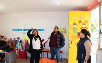 Llegan beneficios de “La escuela es nuestra” a Santa María Atestigua MALG ejecución de recursos