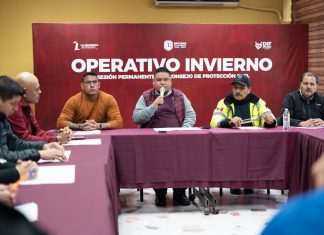 Activa MALG operativo invierno por bajas temperaturas. Declara en sesión permanente al Consejo de Protección Civil