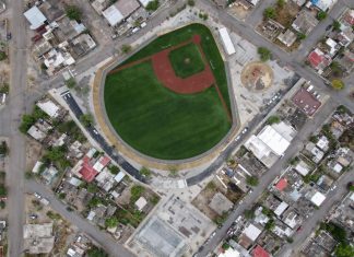 Alistan MALG y SEDATU entrega de obra de módulo deportivo y plaza
