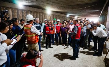 Supervisa MARS avances del sistema vial cuatro caminos, en Torreón