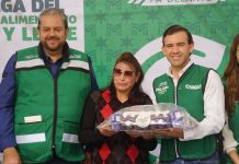 BENEFICIAN A FAMILIAS RAMOSARIZPENSES CON EL PROGRAMA “HUEVO Y LECHE”