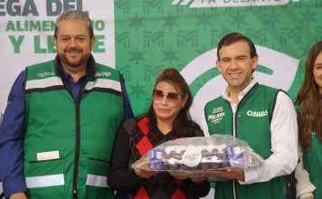 BENEFICIAN A FAMILIAS RAMOSARIZPENSES CON EL PROGRAMA “HUEVO Y LECHE”