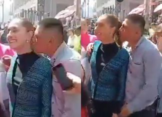 Detenido un hombre por el acoso a la presidenta Sheinbaum en un recorrido en la calle en Ciudad de México