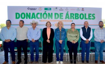 Múzquiz recibe 2 mil árboles para fortalecer áreas verdes y promover la participación ciudadana